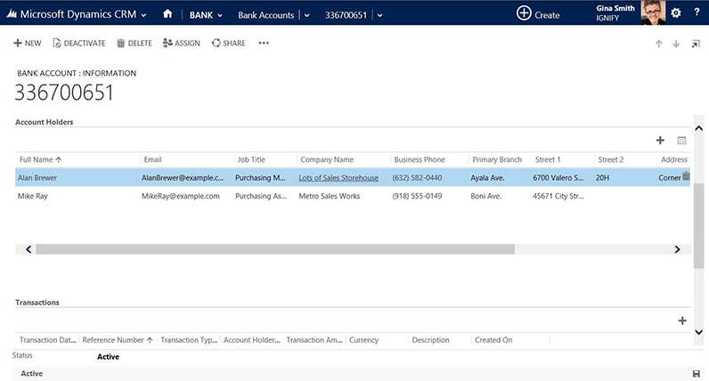 پروفایل مشتری در CRM بانکی