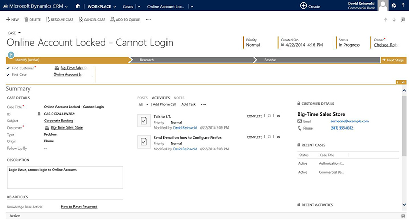 تحلیل ارتباط با مشتریان بانک در CRM